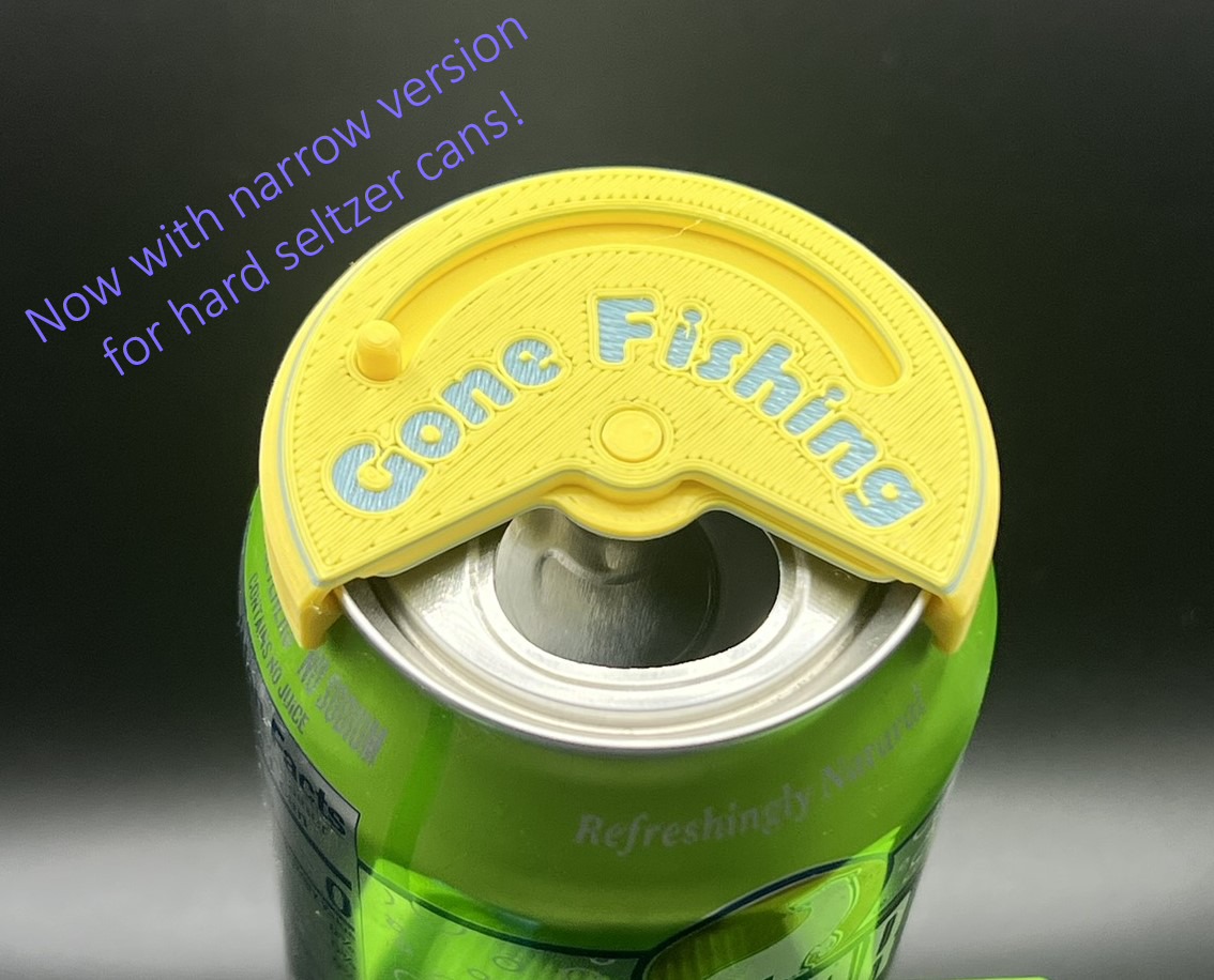 Beer Can Lid/Soda Can Lid/Bug Cover (no supports needed) by EcoDad ...