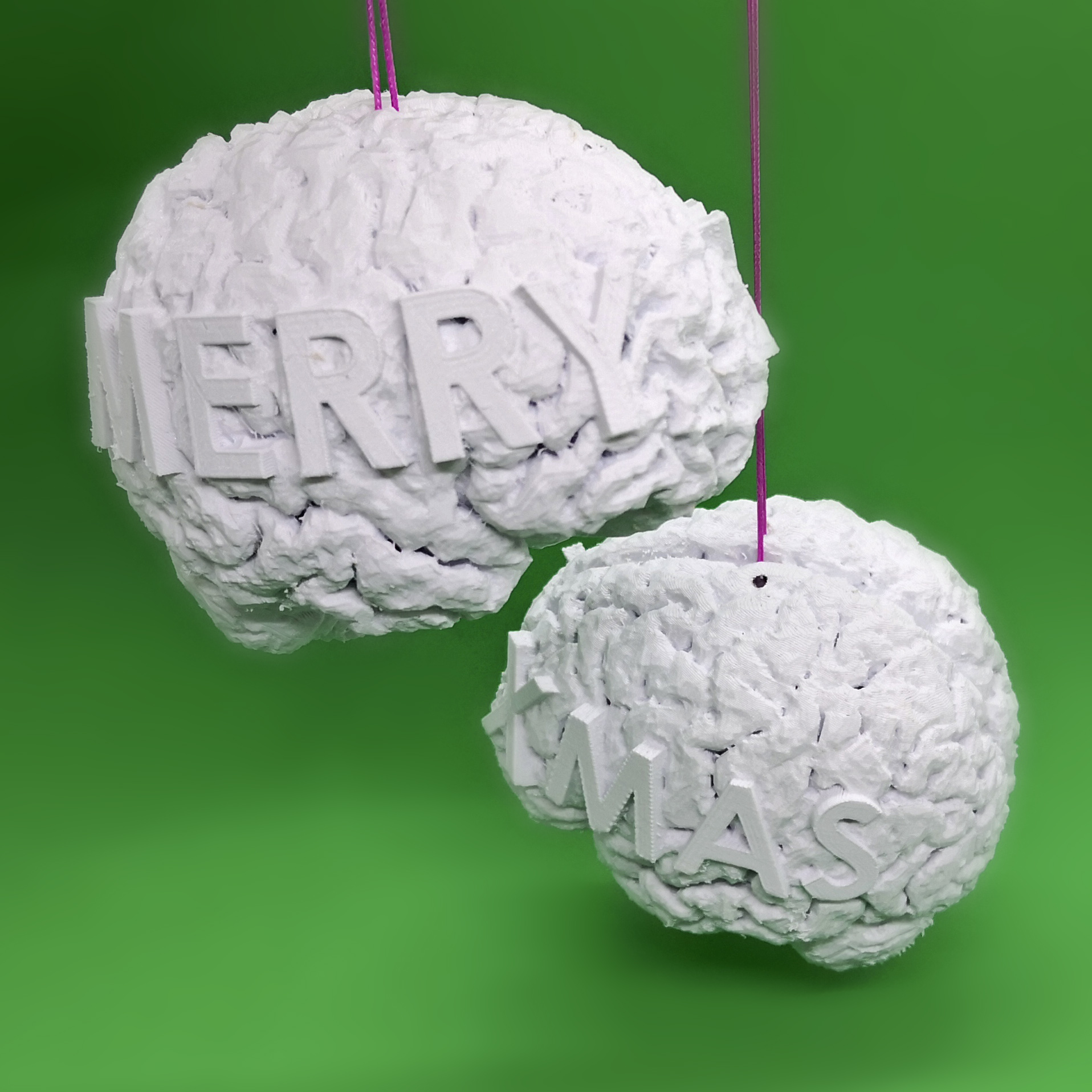 Xmas Brain Decoration
