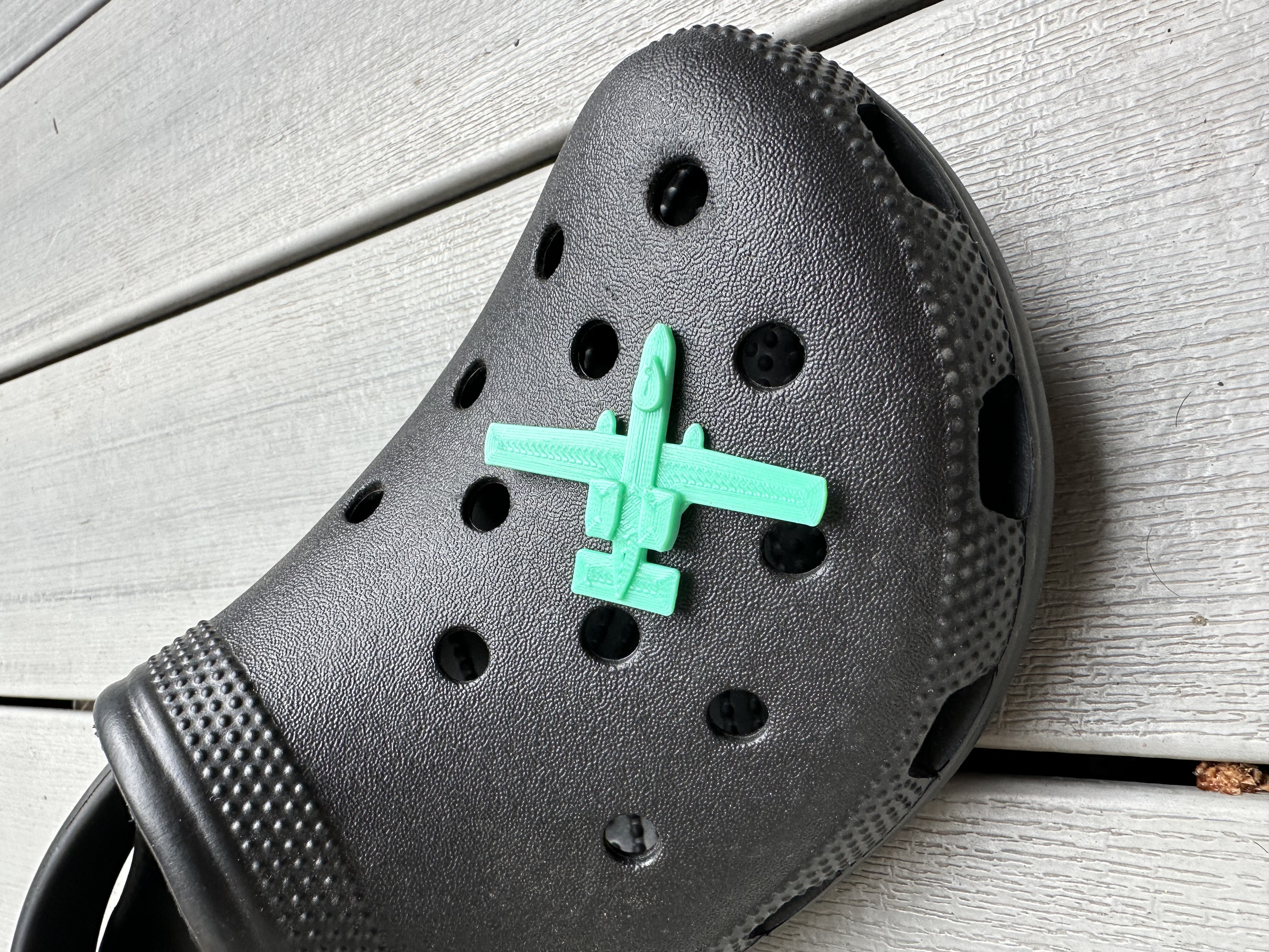 A-10 Warthog Jibbitz for Crocs