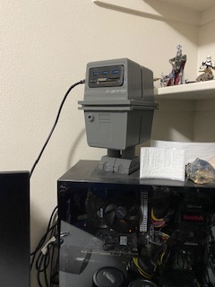 Miniatura 3 do modelo 3D GONK Droid USB Hub