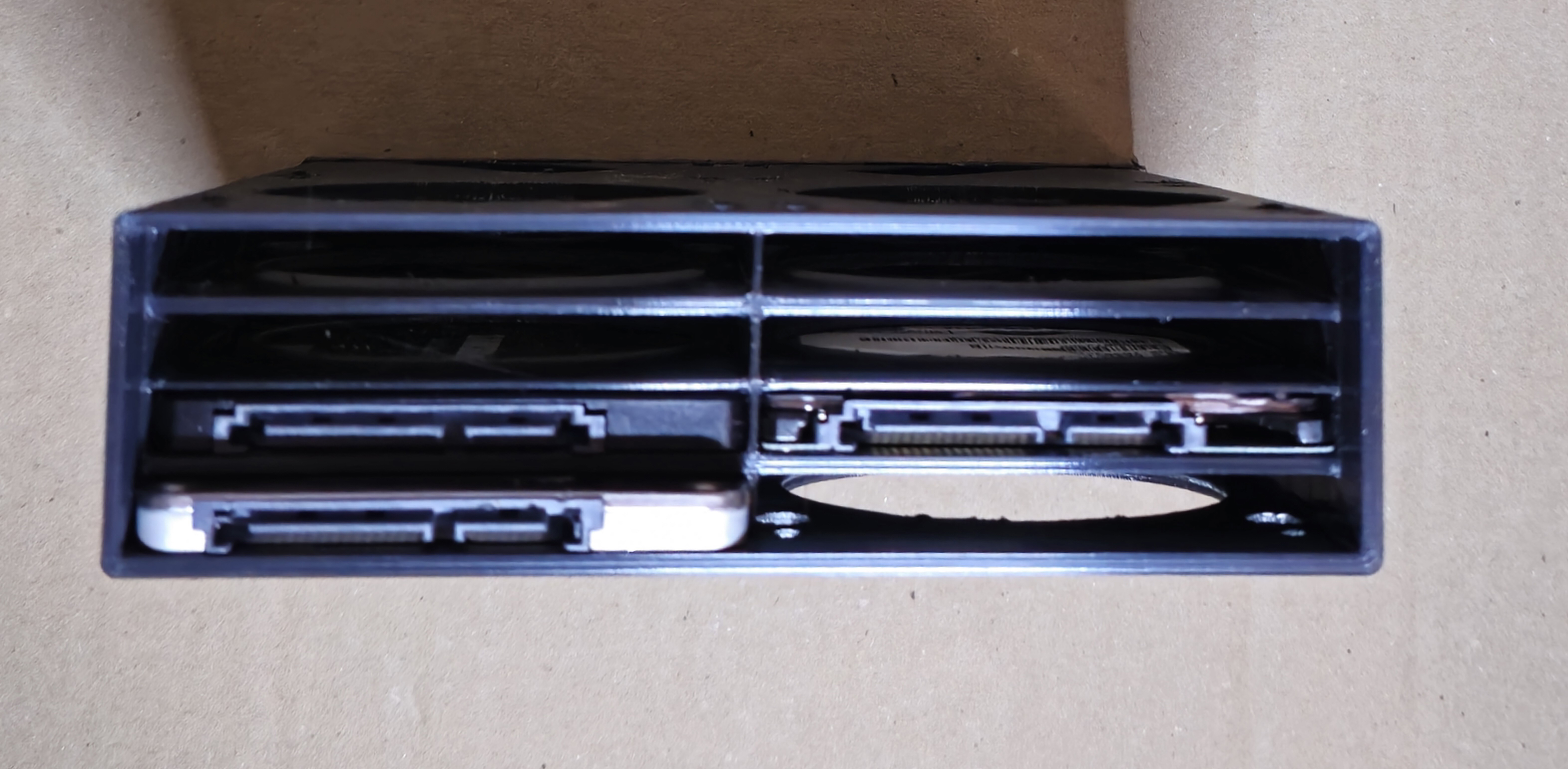 5.25 to 8 2.5 7mm hard drive ssd encloser adapter for NAS Server