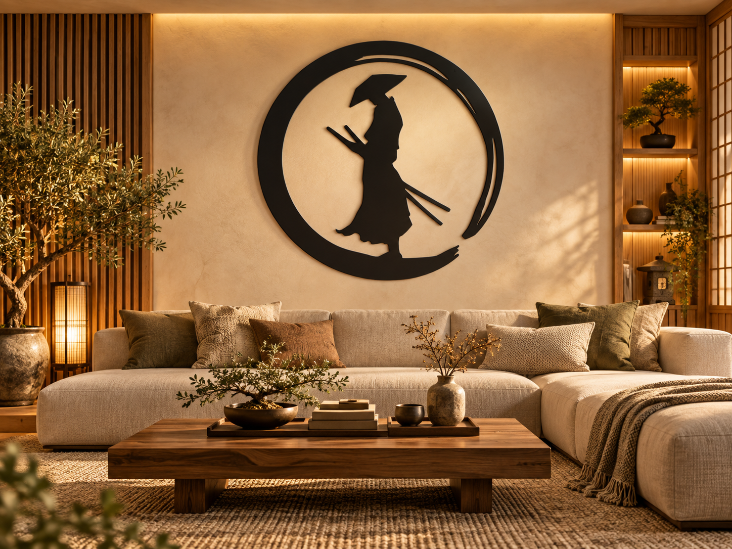 WallArt - Samurai Japan Warrior 005