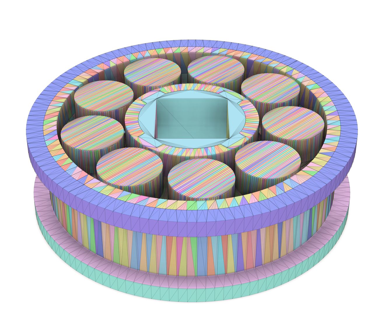 Alternate Bearing for Nail Polish Carousel