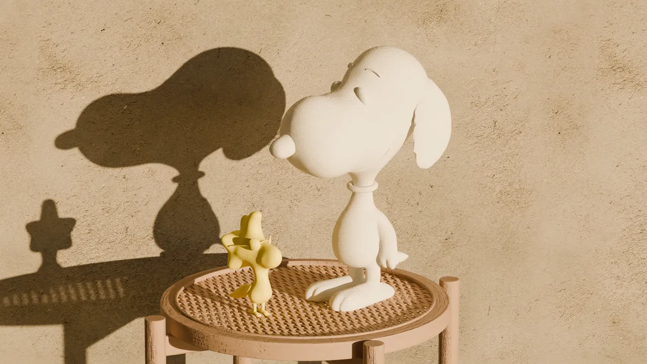 Snoopy and Woodstock (Peanuts) - Home Decoration by CalebTimoteo ...
