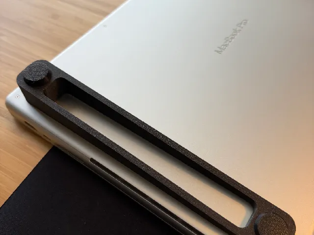 Macbook Pro Stands With Mousepad Thickness Compensation ( 14” and 16” | 2021 - Present )