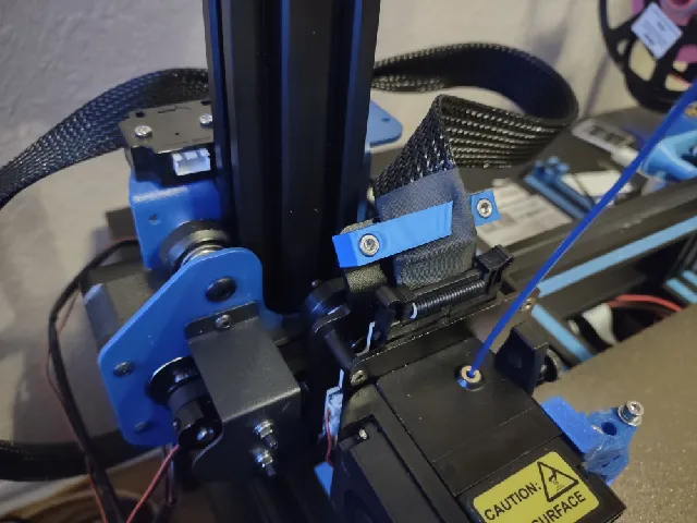 Cable clamp for Comgrow Ender 3 Direct Drive Extruder Kit