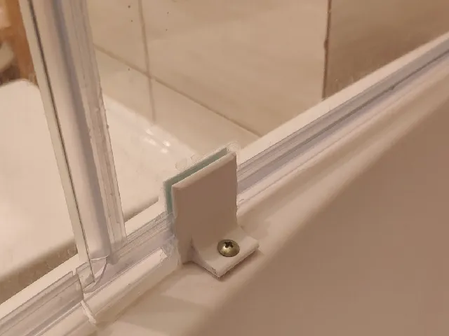 Shower glass holder v2