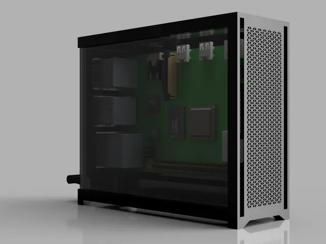 Raspberry Pi Corsair 4000D Style Case (RPi 4B)