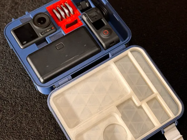 Rugged box for DJI Osmo Action 4 Camera