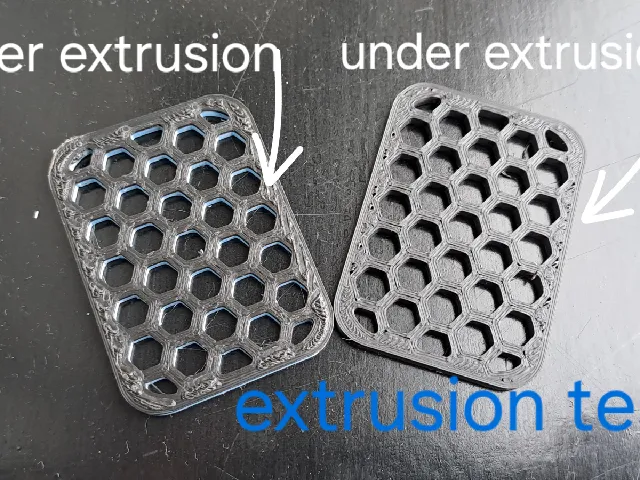 slicer extrusion test