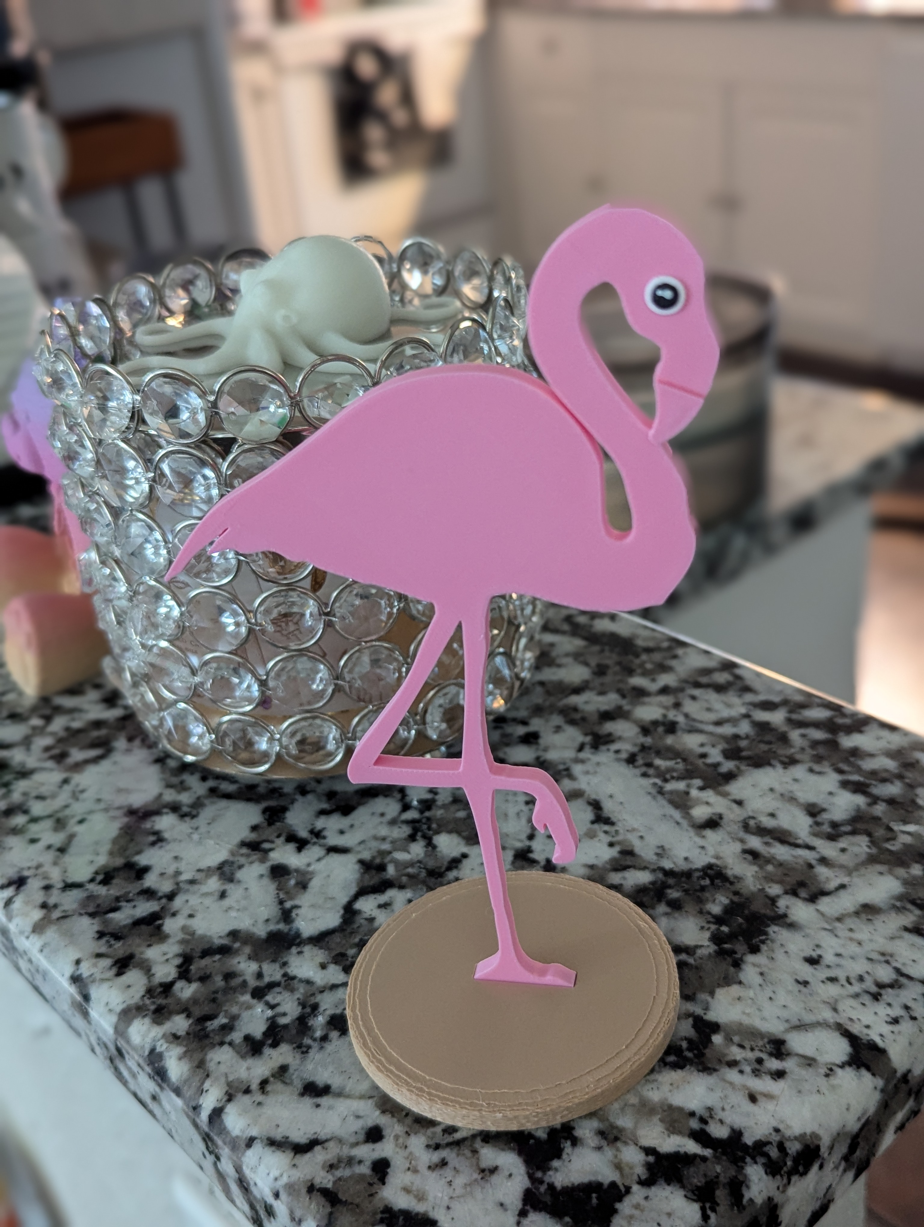 Base for Cute Flamingo