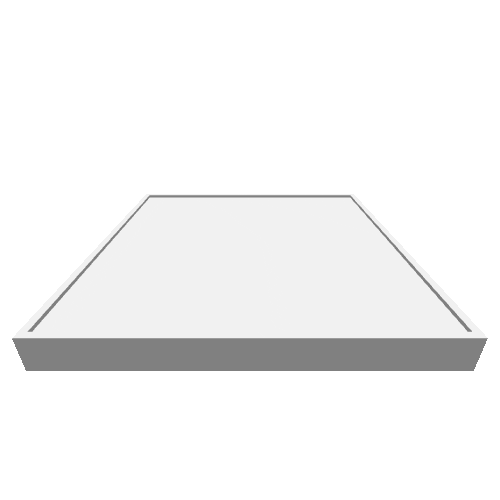 6.5" by 6.5" square displays of various sizes