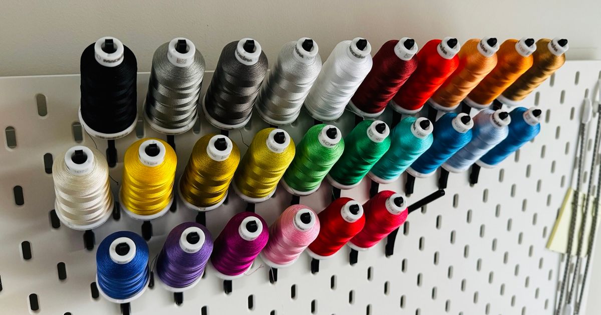 Skådis Embroidery Thread Holder (for 1km cross wound spool) by klkl ...