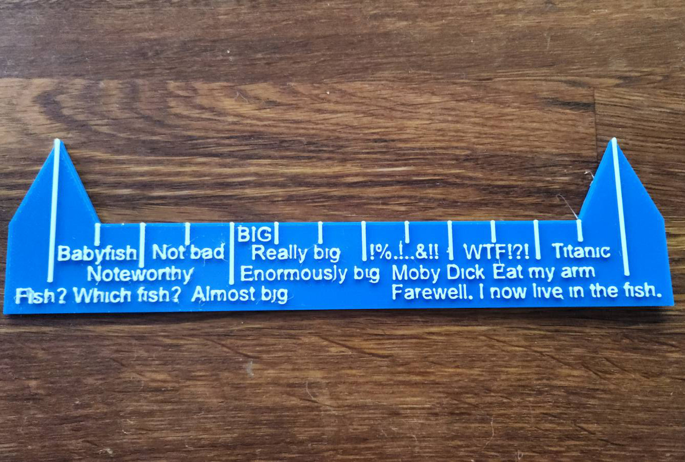 The one and only fish length meter for professional fishermen!