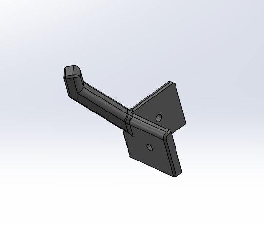 Miniatura 2 do modelo 3D Corner hook