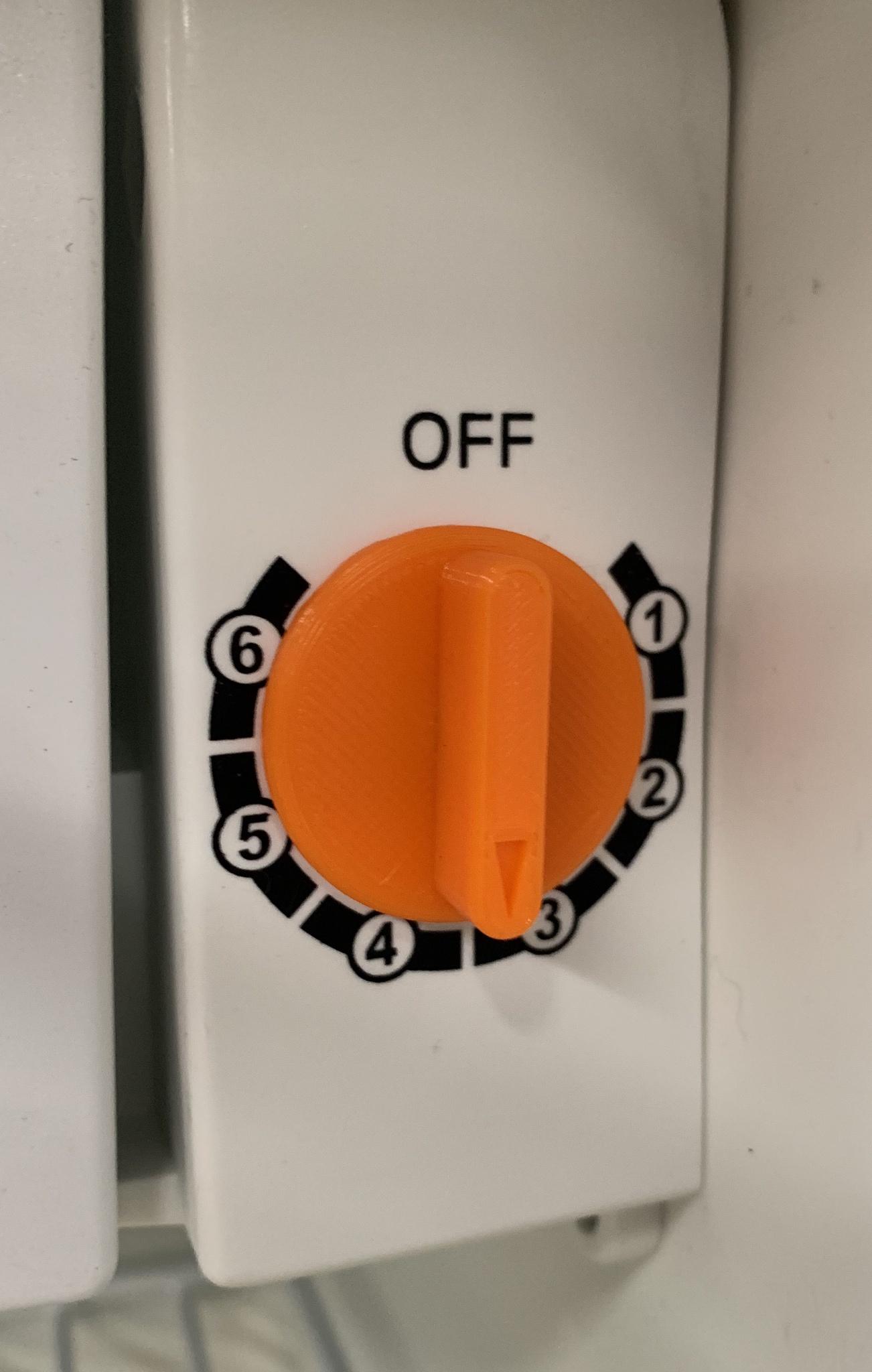 Danby Mini Fridge Thermostat Knob by Hedberg Download free STL model