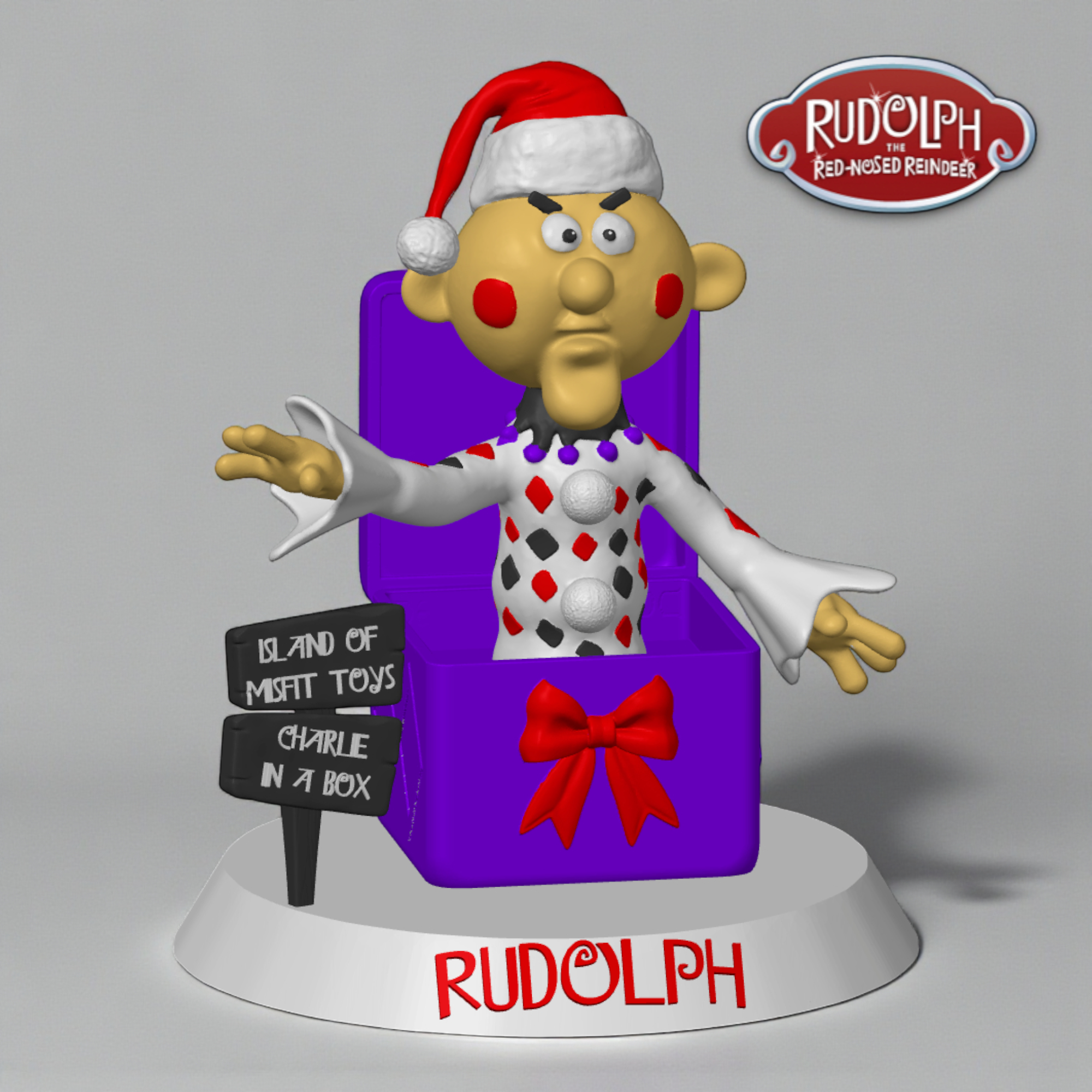Charlie in-the-box v2 | Rudolph the Red-Nosed Reindeer