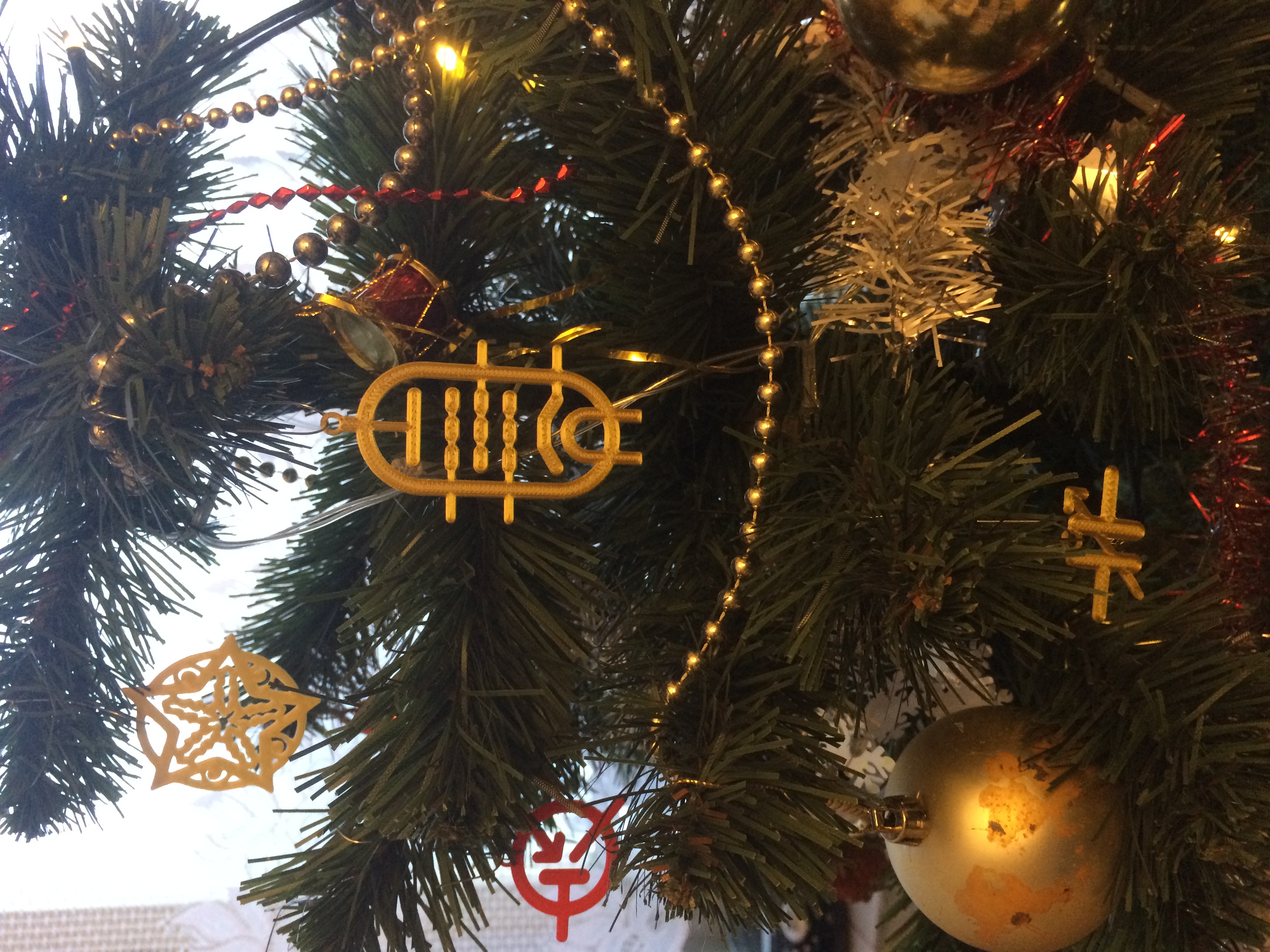 Miniatura 4 do modelo 3D Christmas decorations