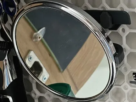 Bathrooom mirror holder