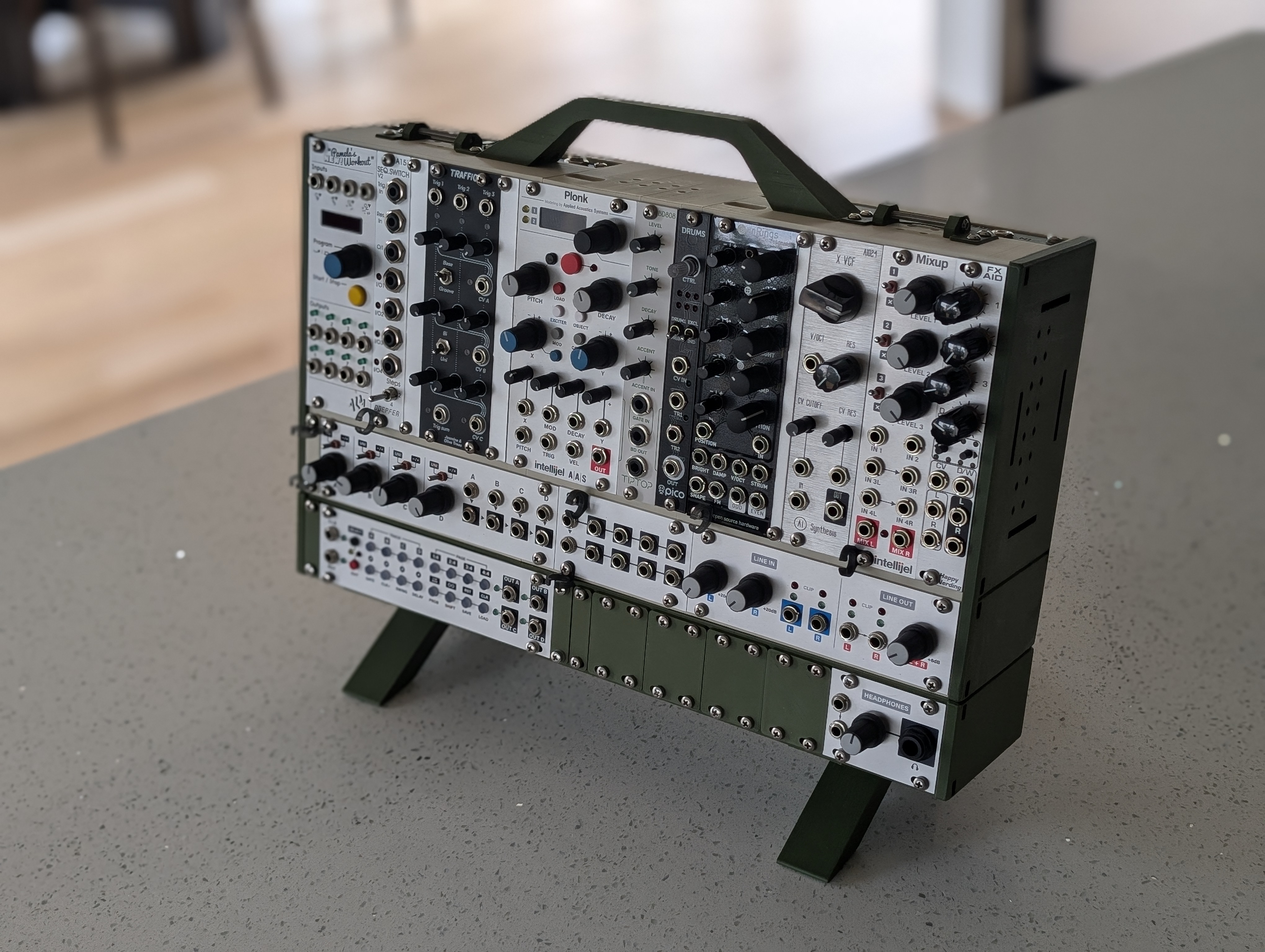 Accessories for Jinja's EXPANDABLE EURORACK CASE BLOCKS