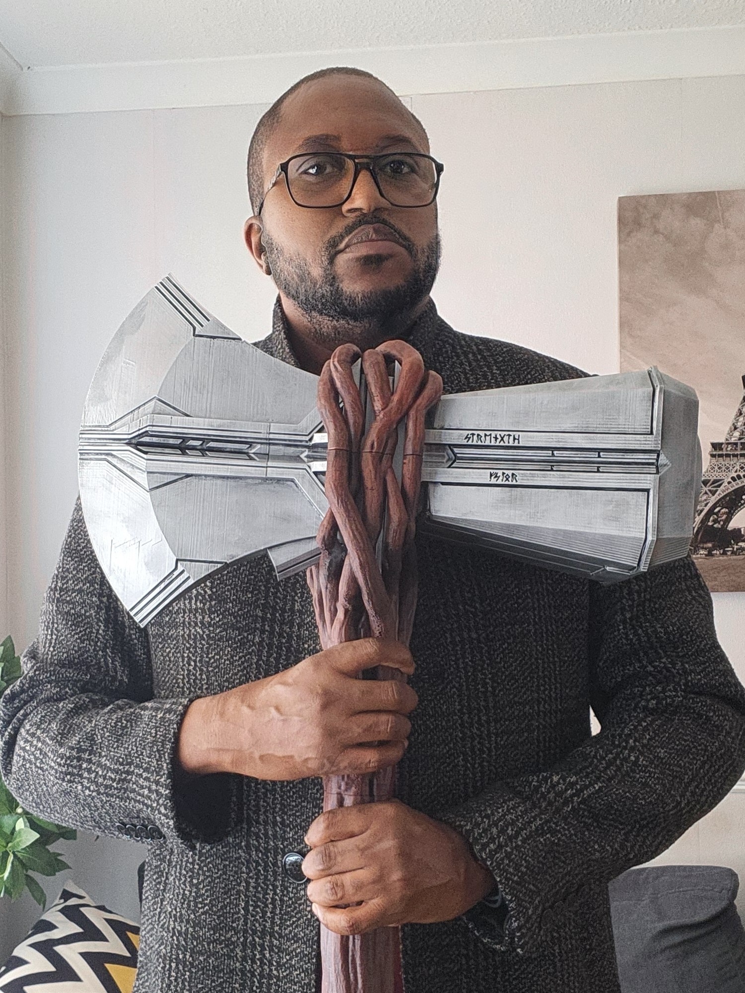 Thor's Stormbreaker Hammer from Avengers: Infinity War