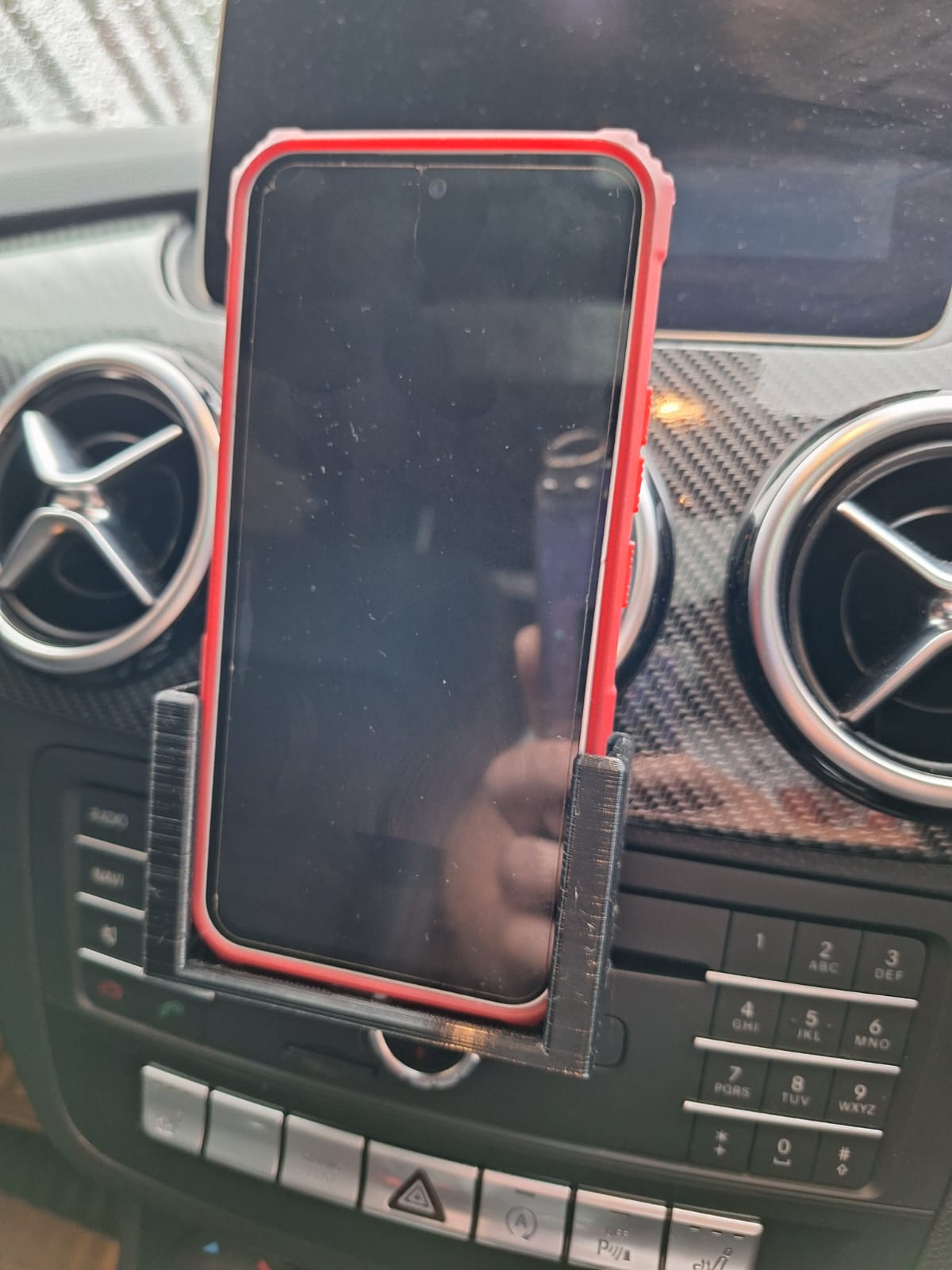 phone holder cd player mercedes by luigi buongiorno Download free STL