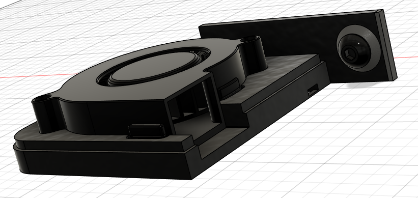 Voron V2 5015 bed fans for 2020 extrusion