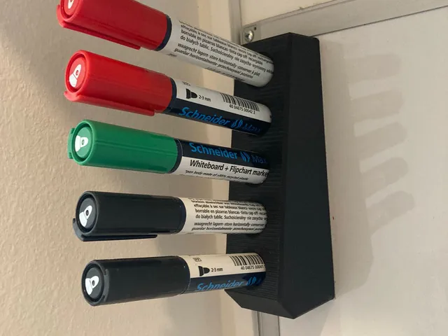 Whiteboard marker holder
