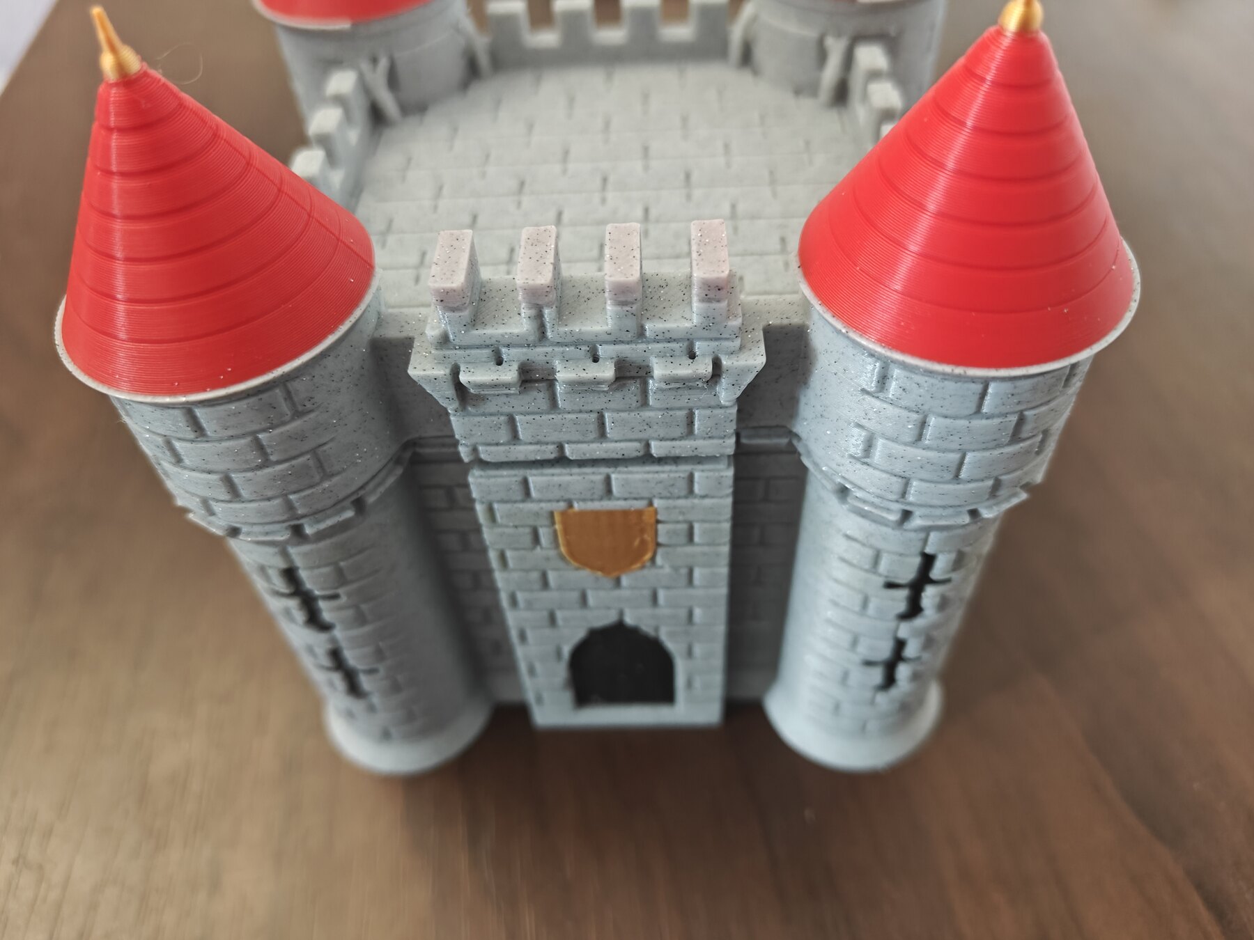the printed keep, gatehouse elevation