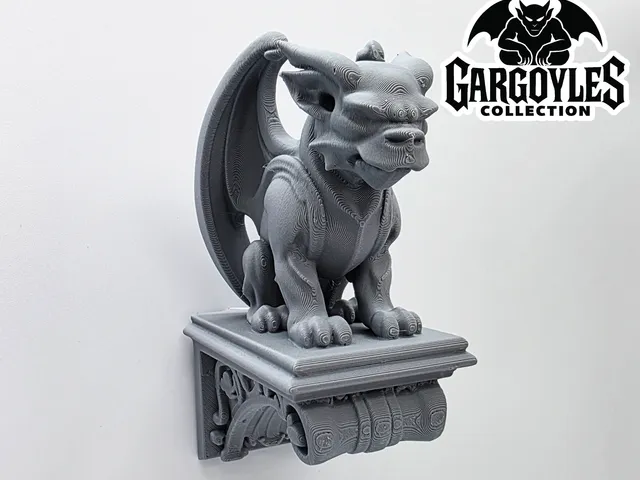 Wall-Mount Seated Gargoyle