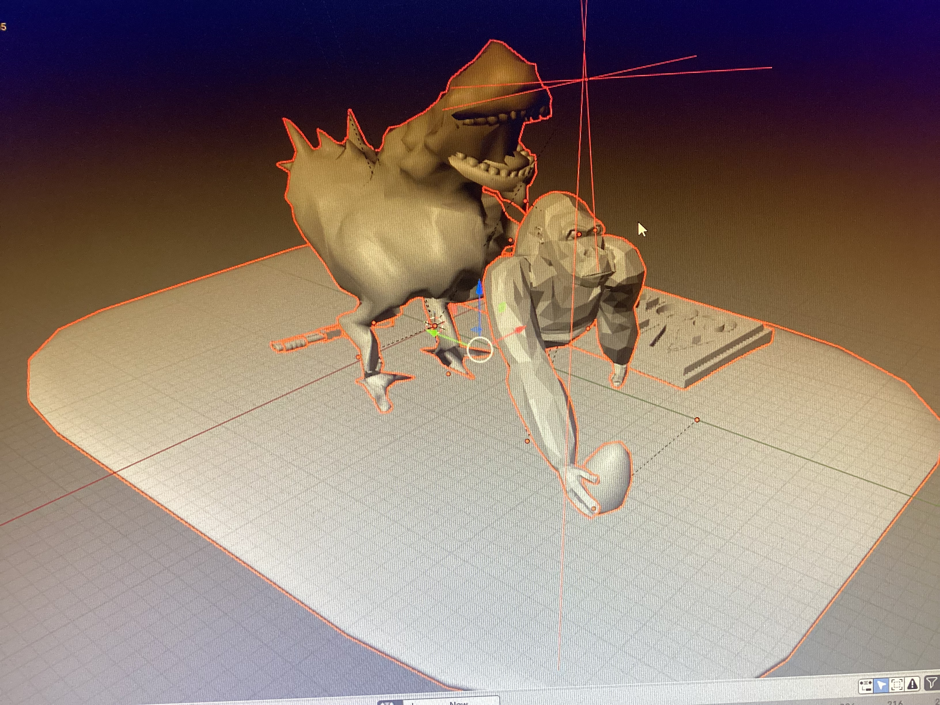 gorilla vs chicken