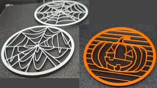 Halloween Coasters