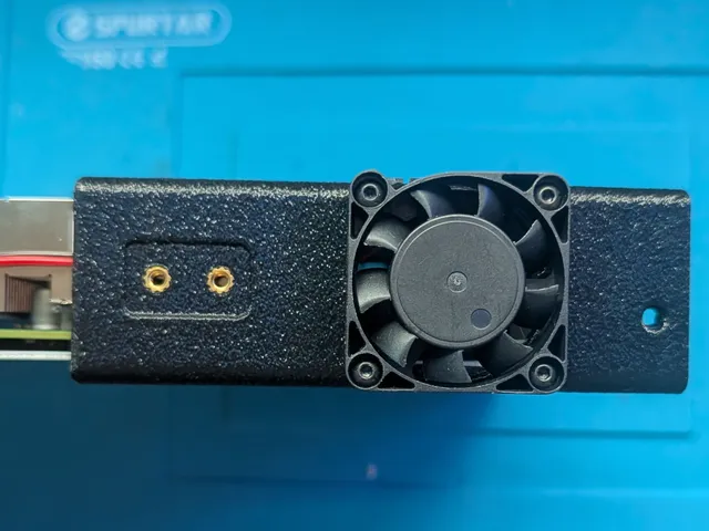 ASRock AMD BC-250 Shell Case w/ 40mm SSD Fan
