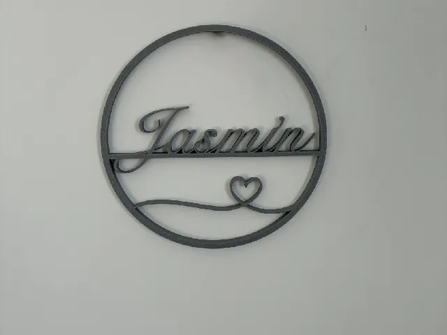 Namensschild Jasmin