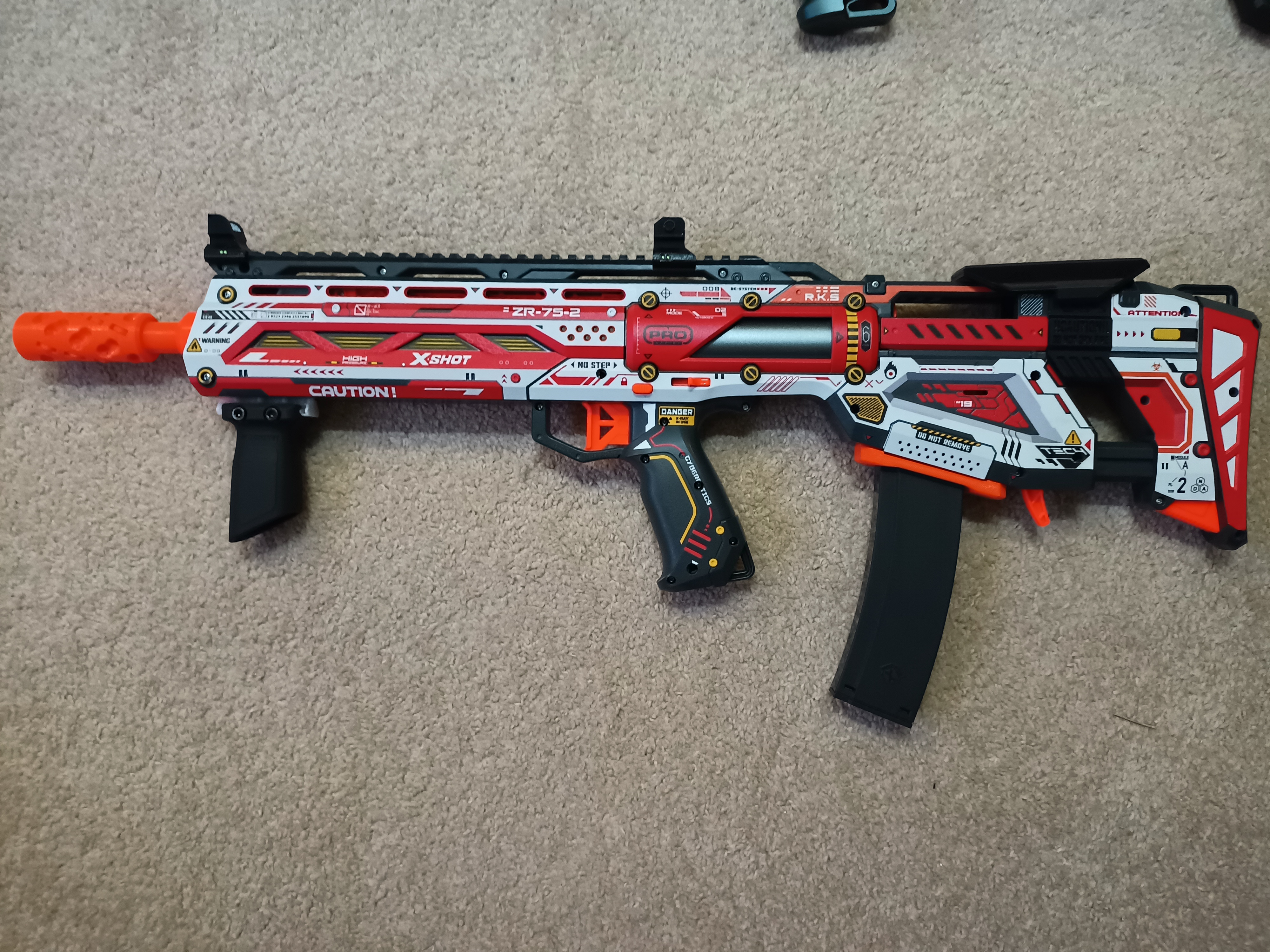 Longshot cheek rest for jam door