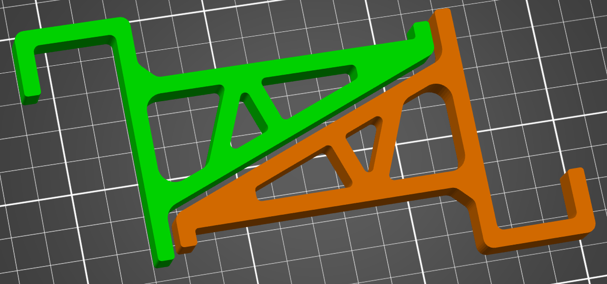 Bee hive hook for inspection - 25 mm 3D model