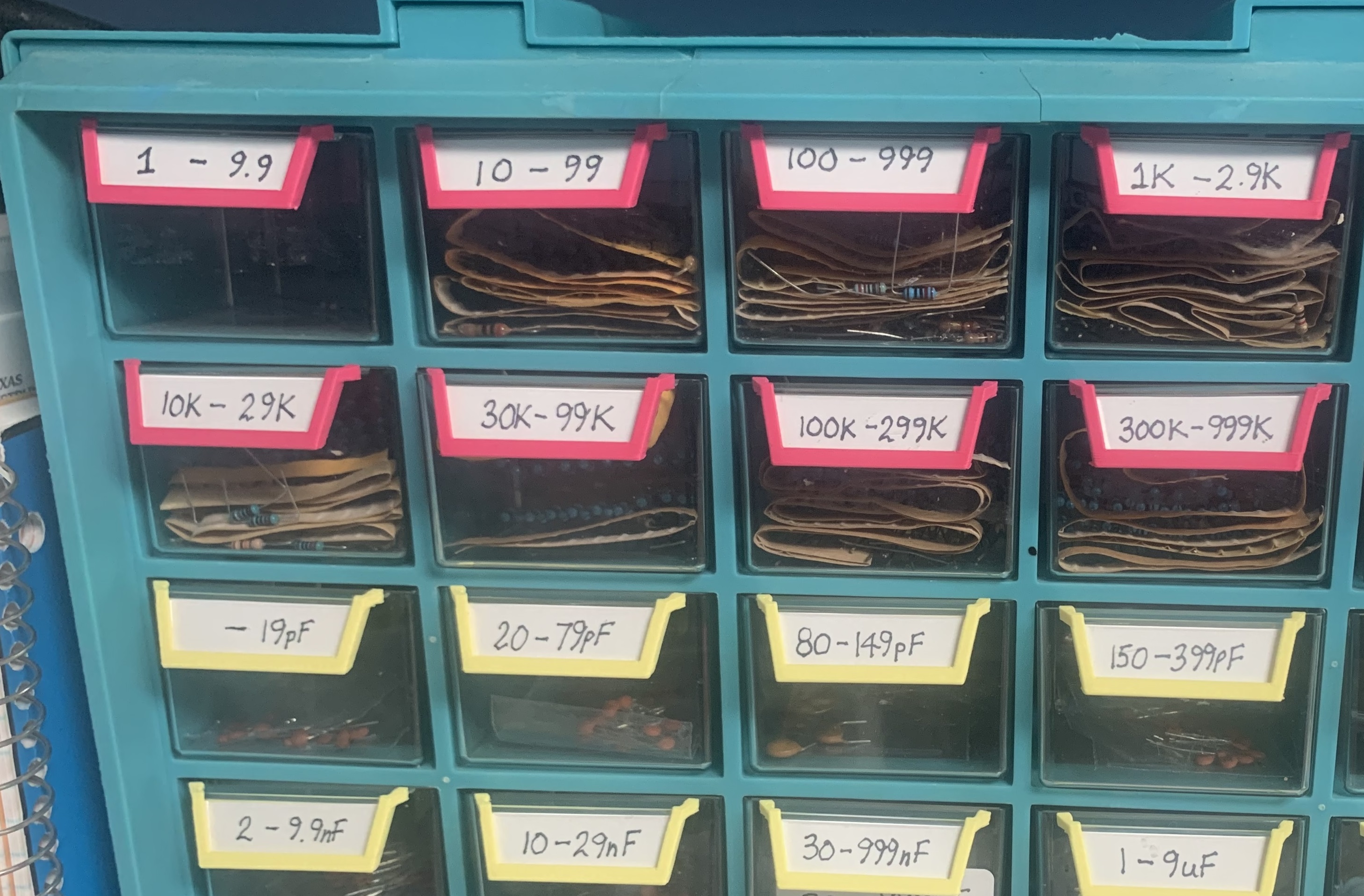 Clip-On Label Holder for Small Parts Drawer — miniatura 3