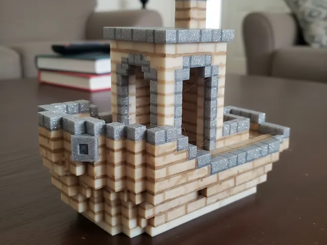 Voxelbenchy: the only ship that mines your patience too