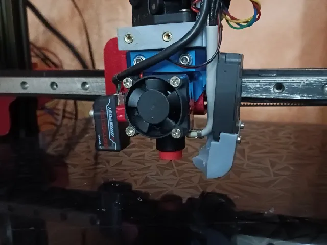 Revo+Volcano compatible 4010 fan mount for KLEMCO all metal mount