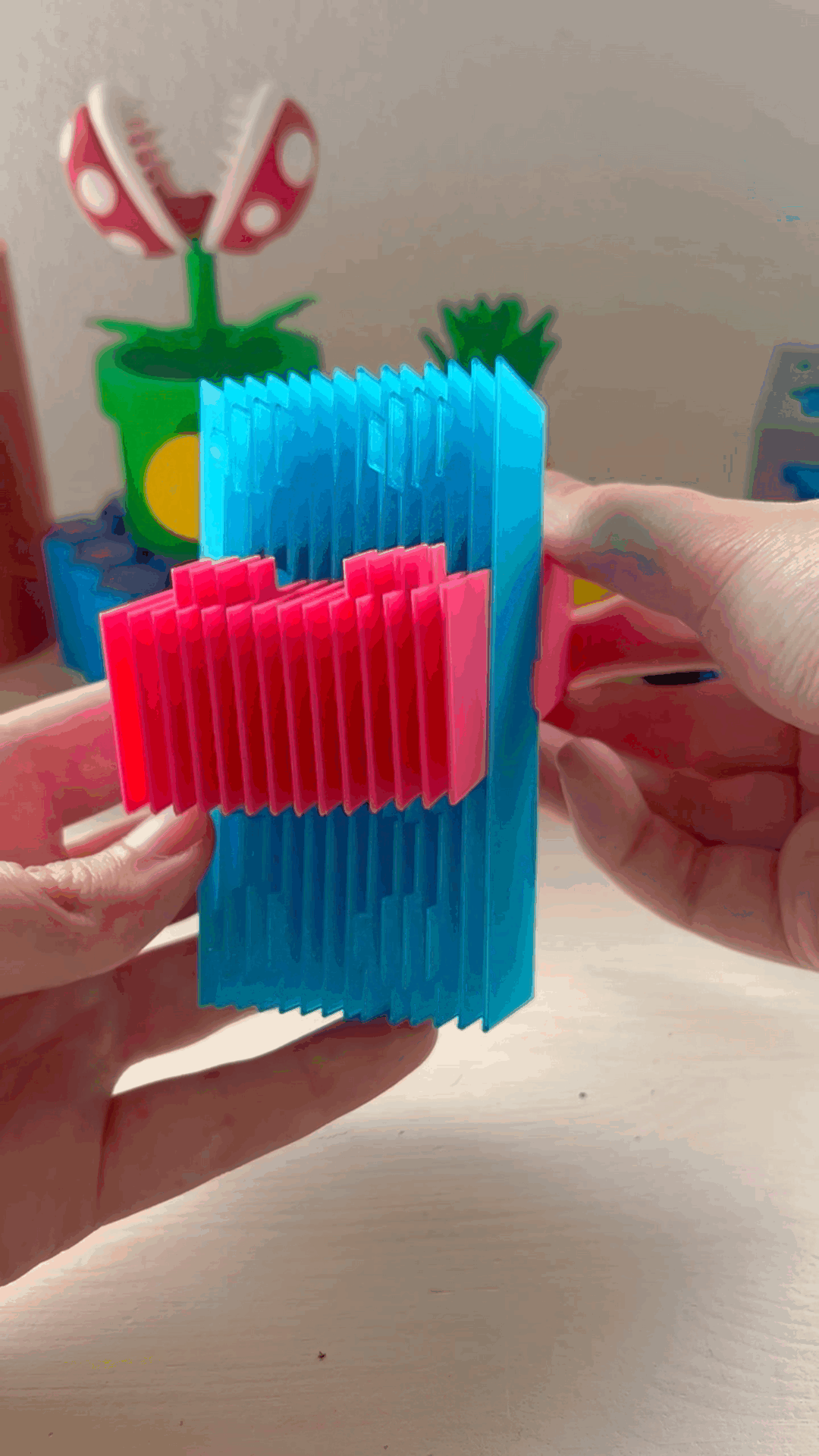 Quantum Lego Brick See-through