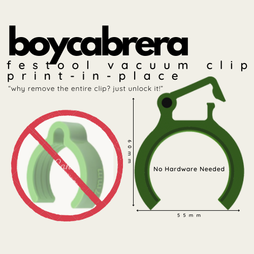 boycabrera - Festool Vacuum Cable Clip