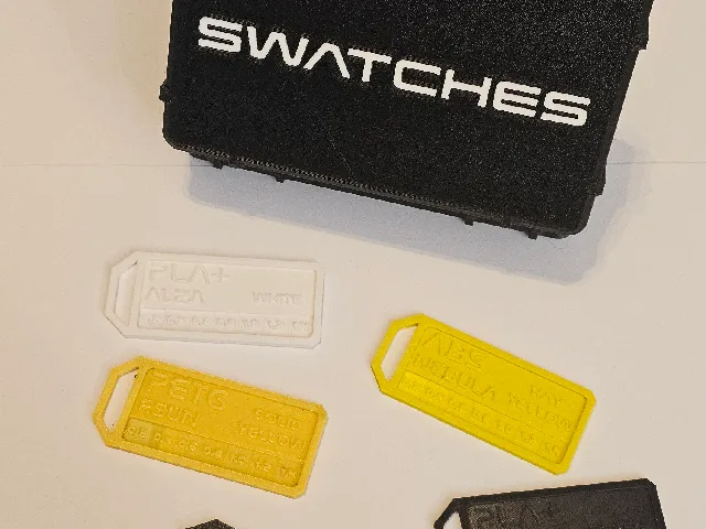 Rugged Filament Swatch Sample Box