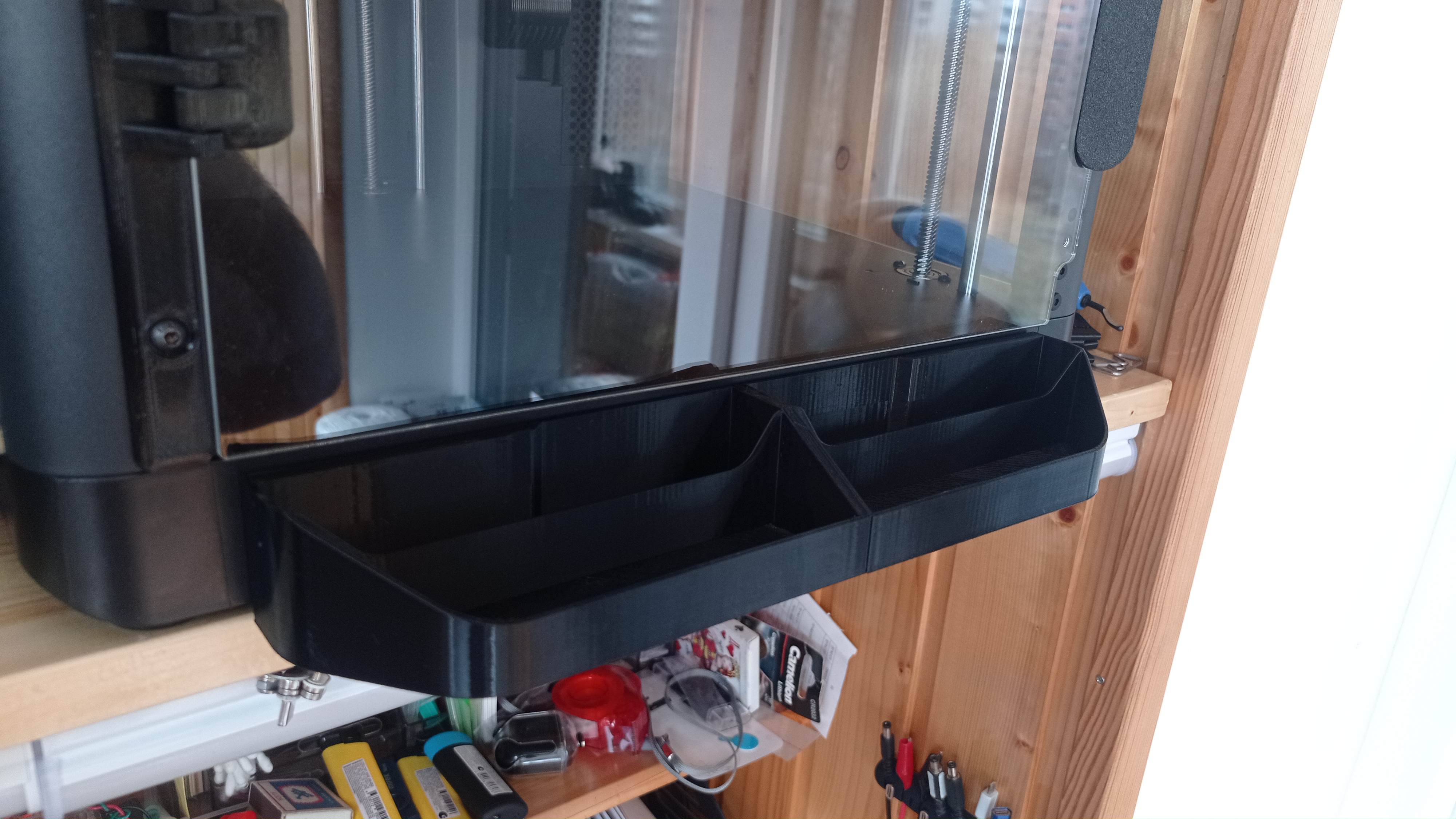 Lower shelf (tray) for FlashForge Adventurer 5M