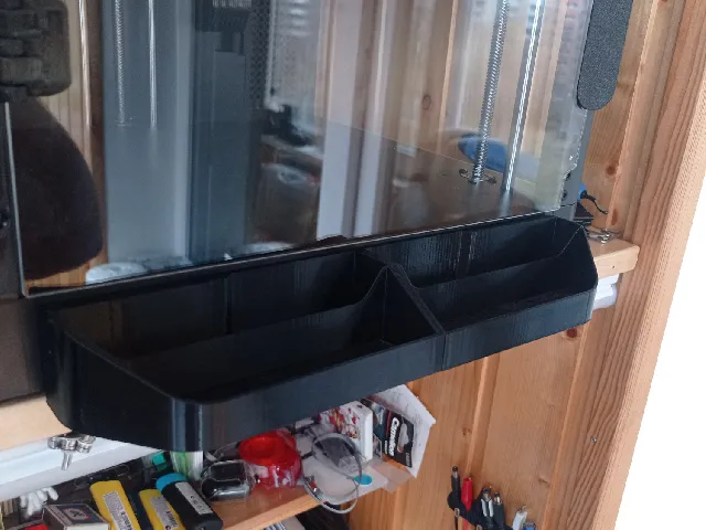 Lower shelf (tray) for FlashForge Adventurer 5M