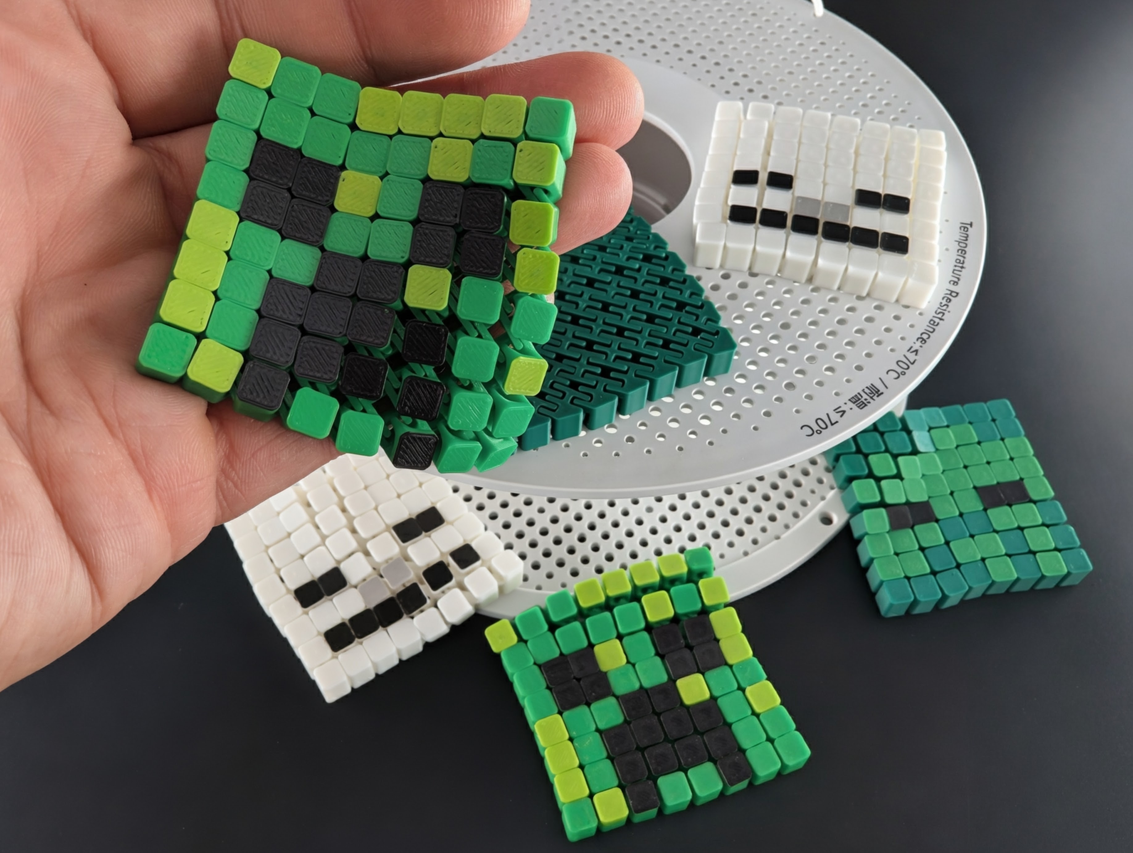 Minecraft Creeper Flexi Fidget