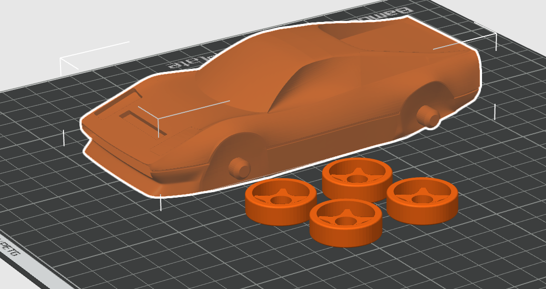 Ferrari 308 no glue