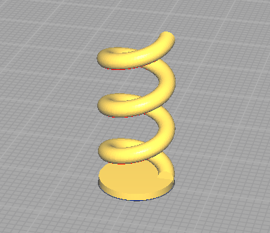 Spring for snack dispenser