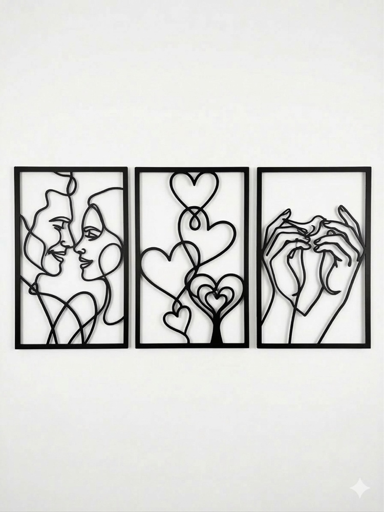 Modern Wall Art [FREE STL + SVG] Easy Print No Supports