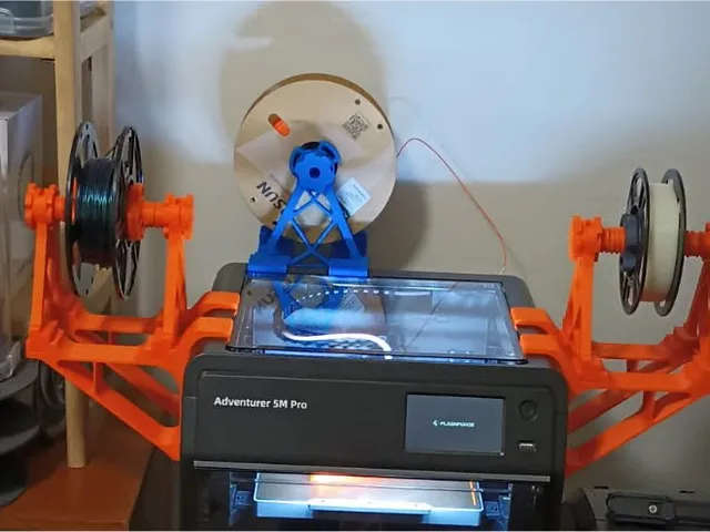 FlashForge 5M Pro Rear And Side Spool Holder