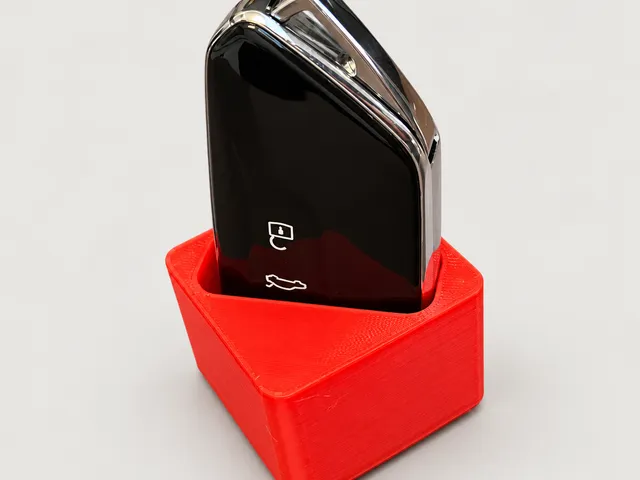 Gridfinity 1x1 Key Fob Holder – VW Golf 8 / ID.3 / Škoda Octavia 4 / SEAT Leon